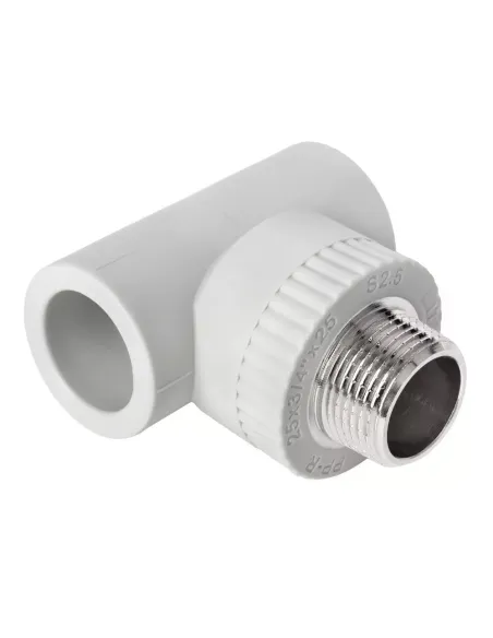 Трійник ITAL 25х3/4 дюйми, зовнішня різьба