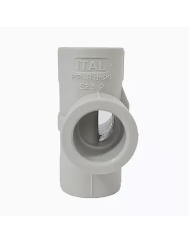 Хрестовина ITAL 25 мм для поліпропіленових труб, прохідна