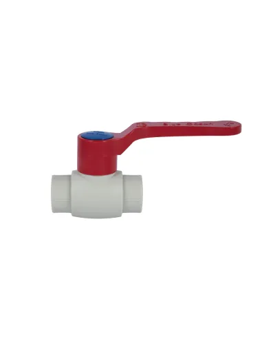 Кран шаровой Blue Ocean 25х25 мм, для горячей воды, для полипропиленовых труб
