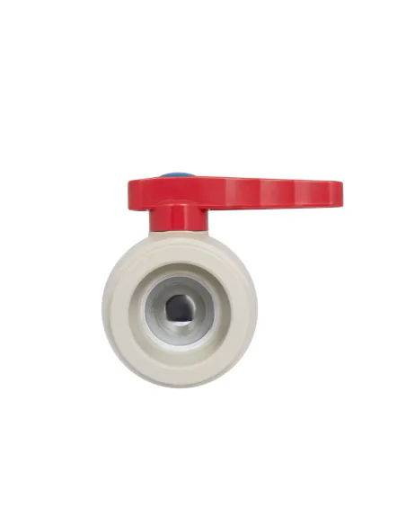 Кран шаровой Blue Ocean 63х63 мм, для горячей воды, для полипропиленовых труб