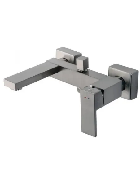 Смеситель для ванны Newarc Cubic 871511N, латунь, стальной - 1