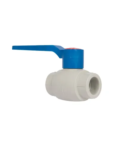Кран кульовий Blue Ocean 25х25 мм, для холодної води, для поліпропіленових труб
