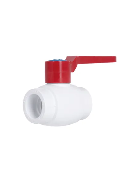 Кран кульовий Blue Ocean 32х32 мм білий, для гарячої води, для поліпропіленових труб