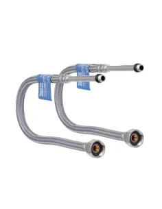 Шланг для смесителя Thermo Alliance Standart Nylon TAS386W100L М10х1/2 дюйма, 1 метр