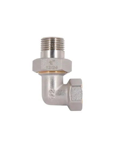 Зганяння-американка латунний Thermo Alliance Standart TAS191W15 1/2 дюйма, кутовий