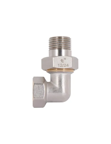 Зганяння-американка латунний Thermo Alliance Standart TAS191W15 1/2 дюйма, кутовий