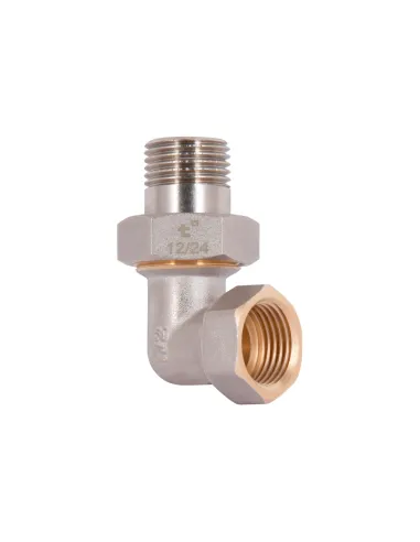 Зганяння-американка латунний Thermo Alliance Standart TAS191W15 1/2 дюйма, кутовий