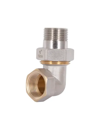 Сгон-американка латунный Thermo Alliance Standart TAS191W20 3/4 дюйма, угловой