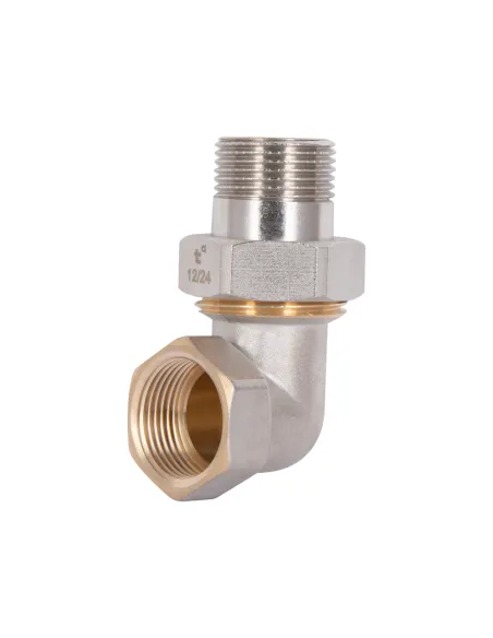 Зганяння-американка латунний Thermo Alliance Standart TAS191W20 3/4 дюйма, кутовий