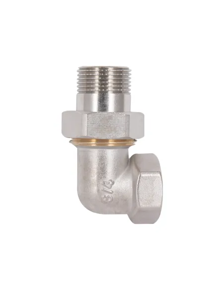 Зганяння-американка латунний Thermo Alliance Standart TAS191W20 3/4 дюйма, кутовий