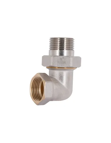 Сгон-американка латунный Thermo Alliance Standart TAS191W25 1 дюйм, угловой