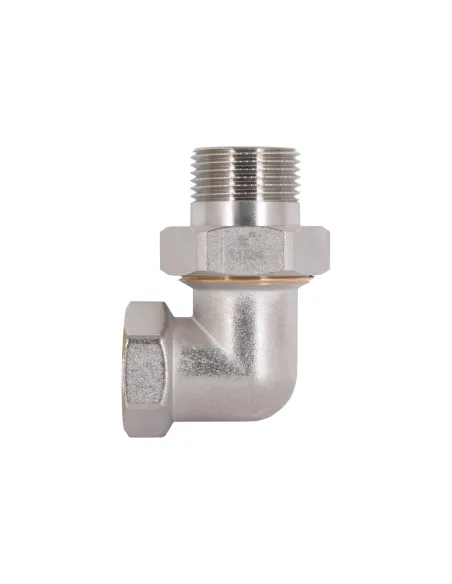 Зганяння-американка латунний Thermo Alliance Standart TAS191W25 1 дюйм, кутовий