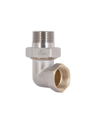 Зганяння-американка латунний Thermo Alliance Standart TAS191W25 1 дюйм, кутовий