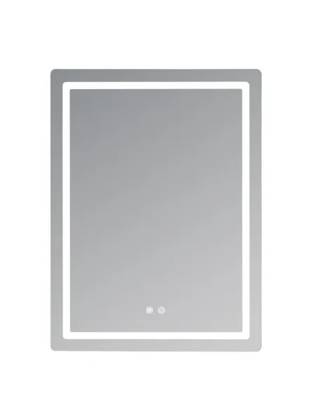 Зеркало для ванной Q-Tap Mideya 600х800 мм, с LED-подсветкой Touch, с антизапотеванием