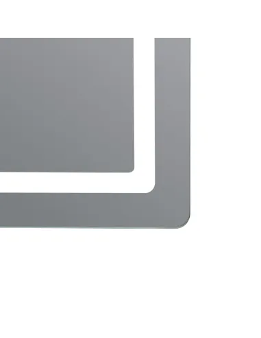 Дзеркало для ванної Q-Tap Mideya 600х800 мм, з LED-підсвічуванням Touch, з антизапотіванням