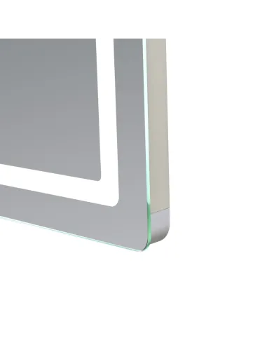 Дзеркало для ванної Q-Tap Mideya 600х800 мм, з LED-підсвічуванням Touch, з антизапотіванням