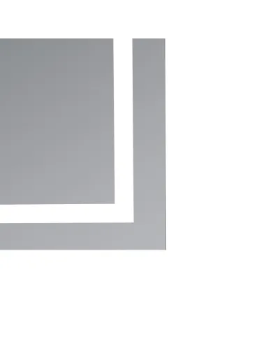 Зеркало для ванной Q-Tap Mideya 800x800 мм, с LED-подсветкой Touch, с антизапотеванием