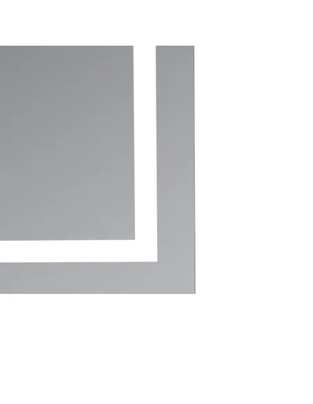 Дзеркало для ванної Q-Tap Mideya 800x800 мм, з LED-підсвічуванням Touch, з антизапітнінням