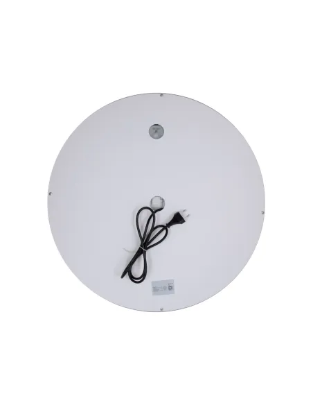 Дзеркало для ванної Q-Tap Mideya кругле R700 мм, з LED-підсвічуванням Touch, з антизапотіванням