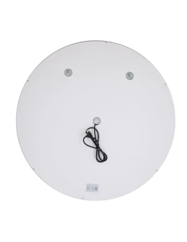 Дзеркало для ванної Q-Tap Mideya кругле R900 мм, з LED-підсвічуванням Touch, з антизапотіванням