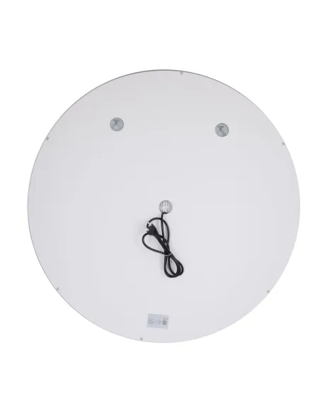 Дзеркало для ванної Q-Tap Mideya кругле R900 мм, з LED-підсвічуванням Touch, з антизапотіванням