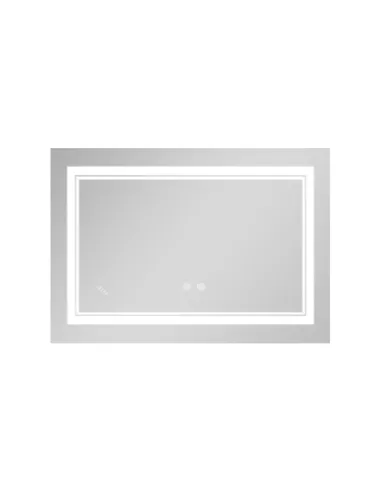 Зеркало для ванной Q-Tap Cardinal CA1 Reverse 800х600 мм, с LED-подсветкой Touch, с антизапотеванием