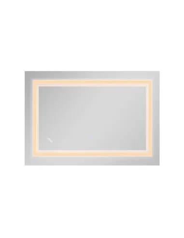 Зеркало для ванной Q-Tap Cardinal Reverse 800х600 мм, с LED-подсветкой Touch, с антизапотеванием