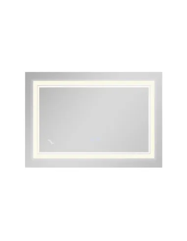 Зеркало для ванной Q-Tap Cardinal Reverse 800х600 мм, с LED-подсветкой Touch, с антизапотеванием