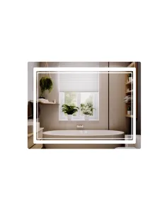 Дзеркало для ванної Q-Tap Cardinal 1000х800 мм, з LED-підсвічуванням Touch, з антизапітнінням