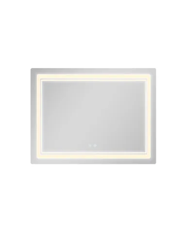 Зеркало для ванной Q-Tap Cardinal 1000х800 мм, с LED-подсветкой Touch, с антизапотеванием