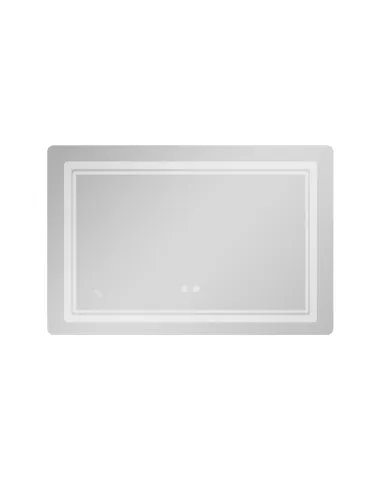 Зеркало для ванной Q-Tap Cardinal CA2 Reverse 800х600 мм, с LED-подсветкой Touch, с антизапотеванием