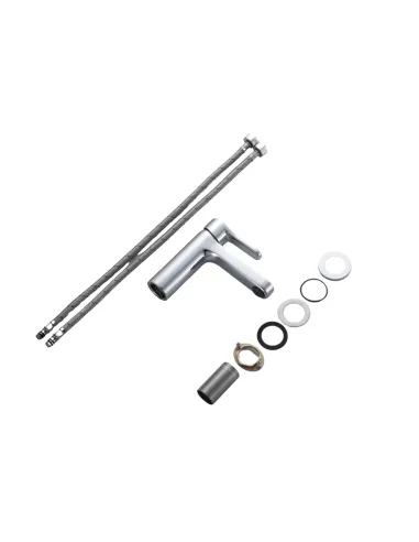 Змішувач для умивальника Lidz Astra 001F LDAST001FCRM48085 Chrome, одноважільний