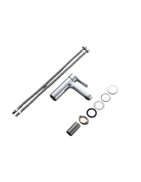 Змішувач для умивальника Lidz Astra 001F LDAST001FCRM48085 Chrome, одноважільний