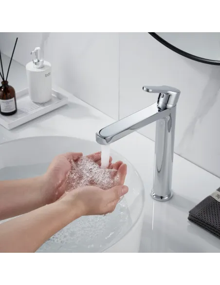 Змішувач для умивальника Lidz Astra 001FH LDAST001FHCRM48090 Chrome, одноважільний