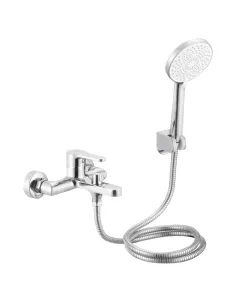 Смеситель для ванны Lidz Astra 006 LDAST006CRM48087 Chrome с душевым набором