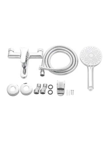 Змішувач для ванни Lidz Astra 006 LDAST006CRM48087 Chrome з душовим набором