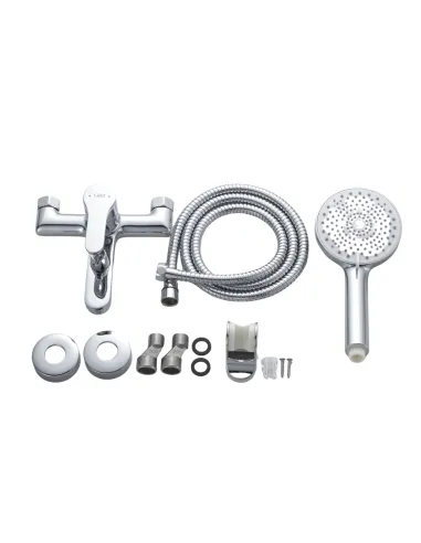 Смеситель для ванны Lidz Astra 006 LDAST006CRM48087 Chrome с душевым набором