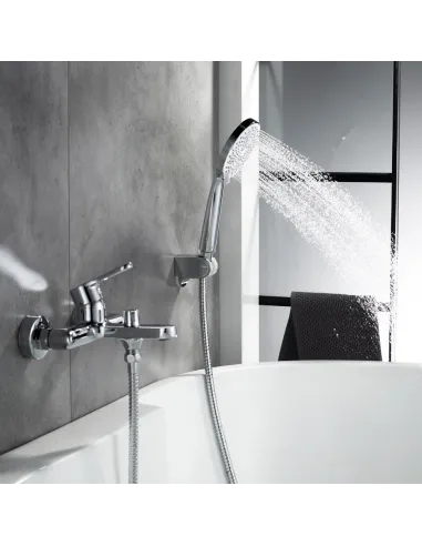 Змішувач для ванни Lidz Astra 006 LDAST006CRM48087 Chrome з душовим набором