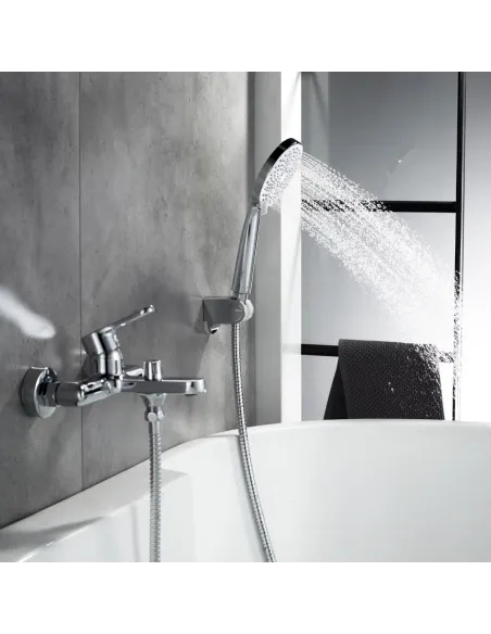 Смеситель для ванны Lidz Astra 006 LDAST006CRM48087 Chrome с душевым набором