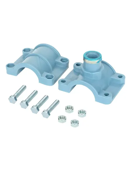 Затискна врізка ITAL 110 х 1 1/2 дюйма з металевим кільцем для поліетиленових труб