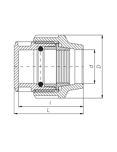 Заглушка ITAL 20 мм для полиэтиленовых труб