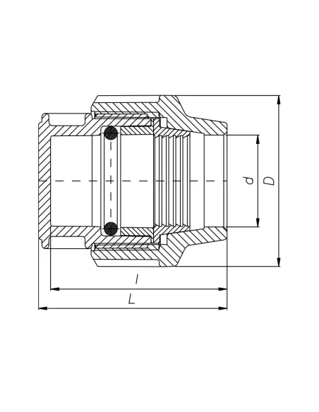 Заглушка ITAL 20 мм для полиэтиленовых труб