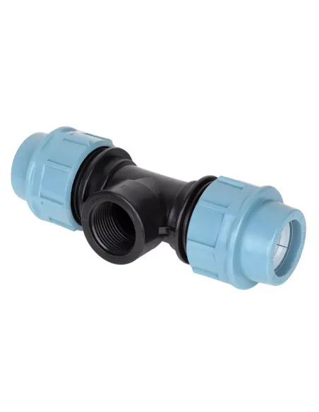 Трійник ITAL ПЕ 32х1 дюйм внутрішнє різьблення, для поліетиленових труб