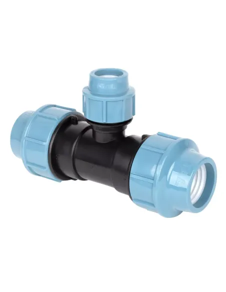 Трійник редукційний ITAL ПЕ 110х90х110 мм для поліетиленових труб