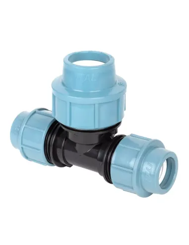 Трійник редукційний ITAL ПЕ 25х32х25 мм для поліетиленових труб