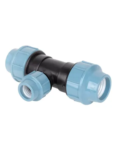 Трійник редукційний ITAL ПЕ 50х32х50 мм для поліетиленових труб