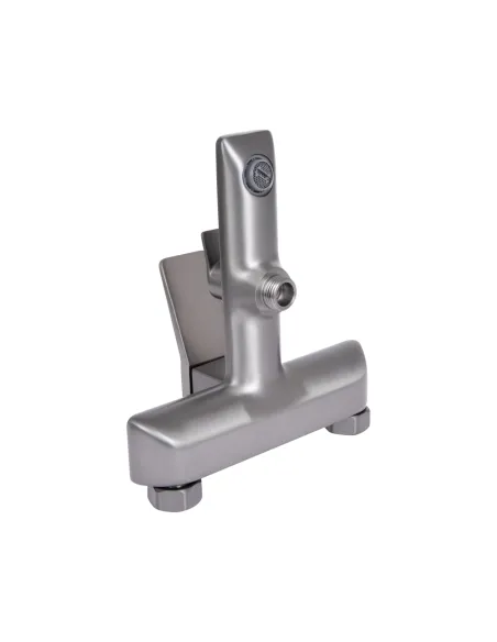 Змішувач для ванни Q-Tap Presto Graphite з душовим набором, сірий