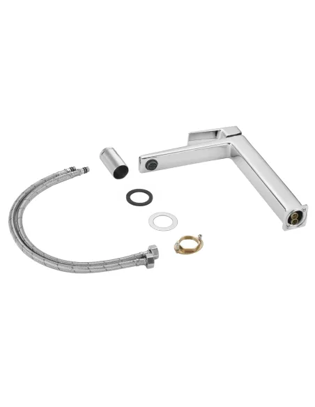 Смеситель для умывальника Lidz Orion 001FH Chrome, однорычажный