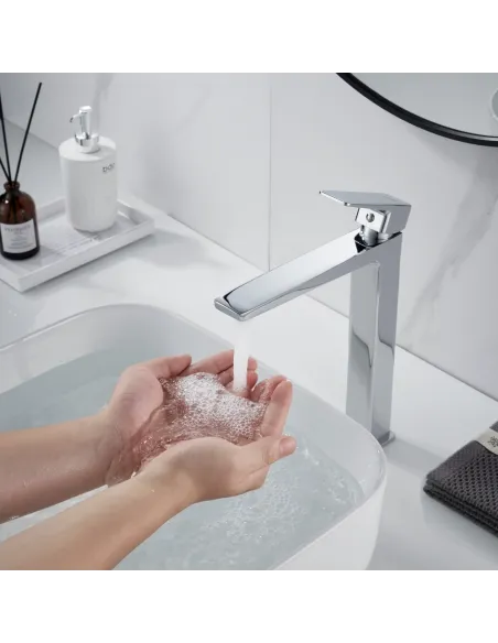 Смеситель для умывальника Lidz Orion 001FH Chrome, однорычажный