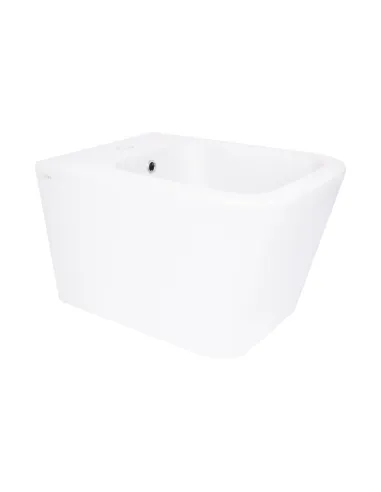 Биде Q-Тap Crow White QT05555371W, 485х340х290 мм, подвесное